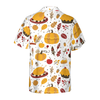 Thanksgiving Pattern Hawaiian Shirt - Hyperfavor