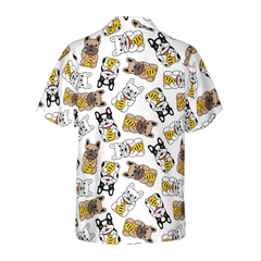 Lucky Bulldog Shirt For Men Hawaiian Shirt - Hyperfavor