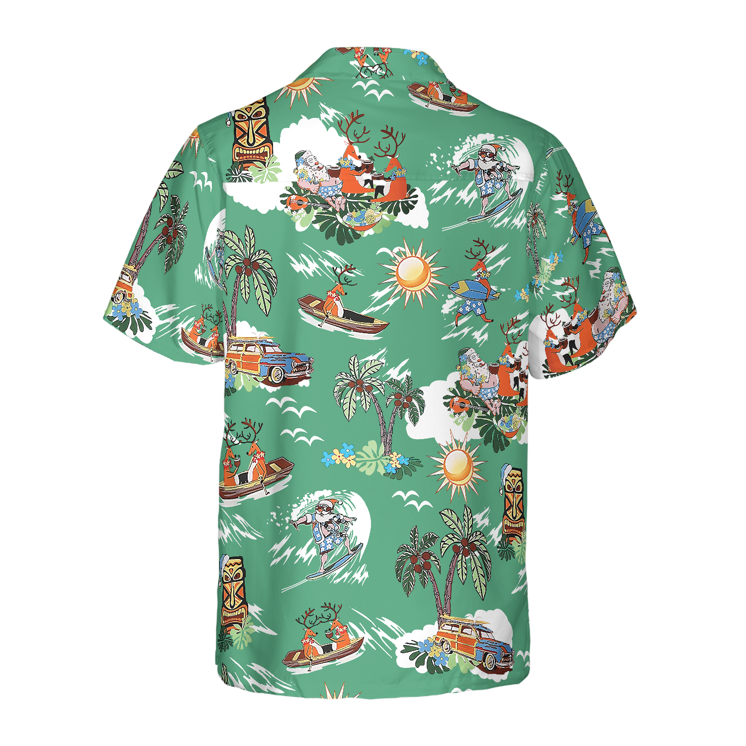 Merry Christmas Santa Claus 10 Hawaiian Shirt - Hyperfavor