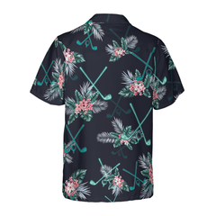 Golf Tropical Hawaiian Shirt - Hyperfavor