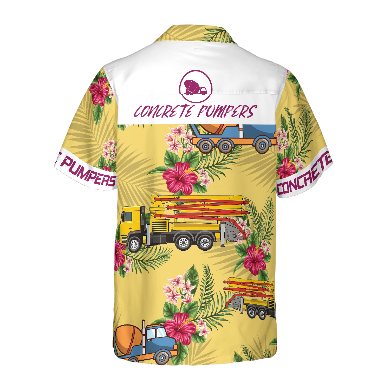 CONCRETE PUMPERS Hawaiian Shirt - Hyperfavor