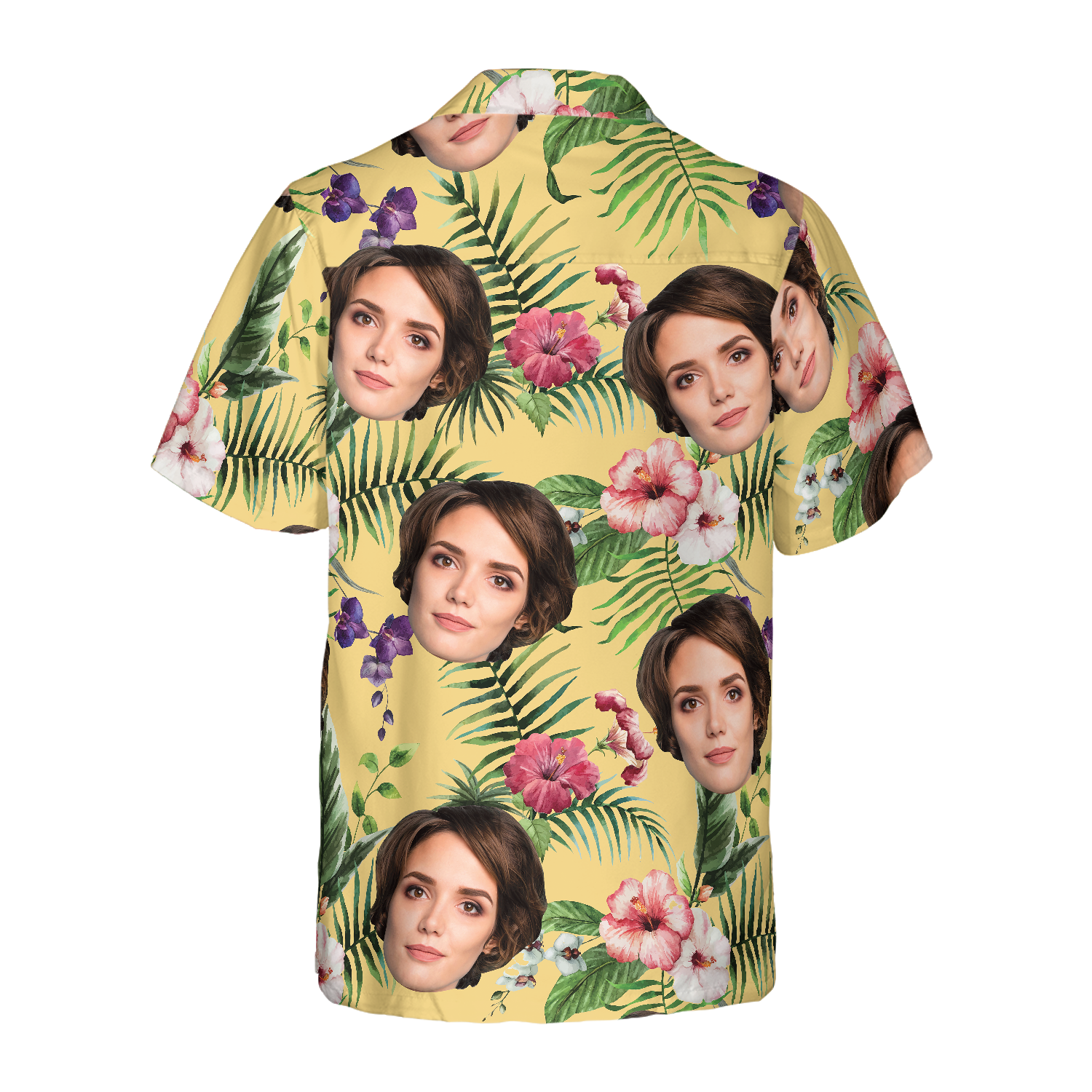 Funny Custom Face 05 Custom Hawaiian Shirt - Hyperfavor