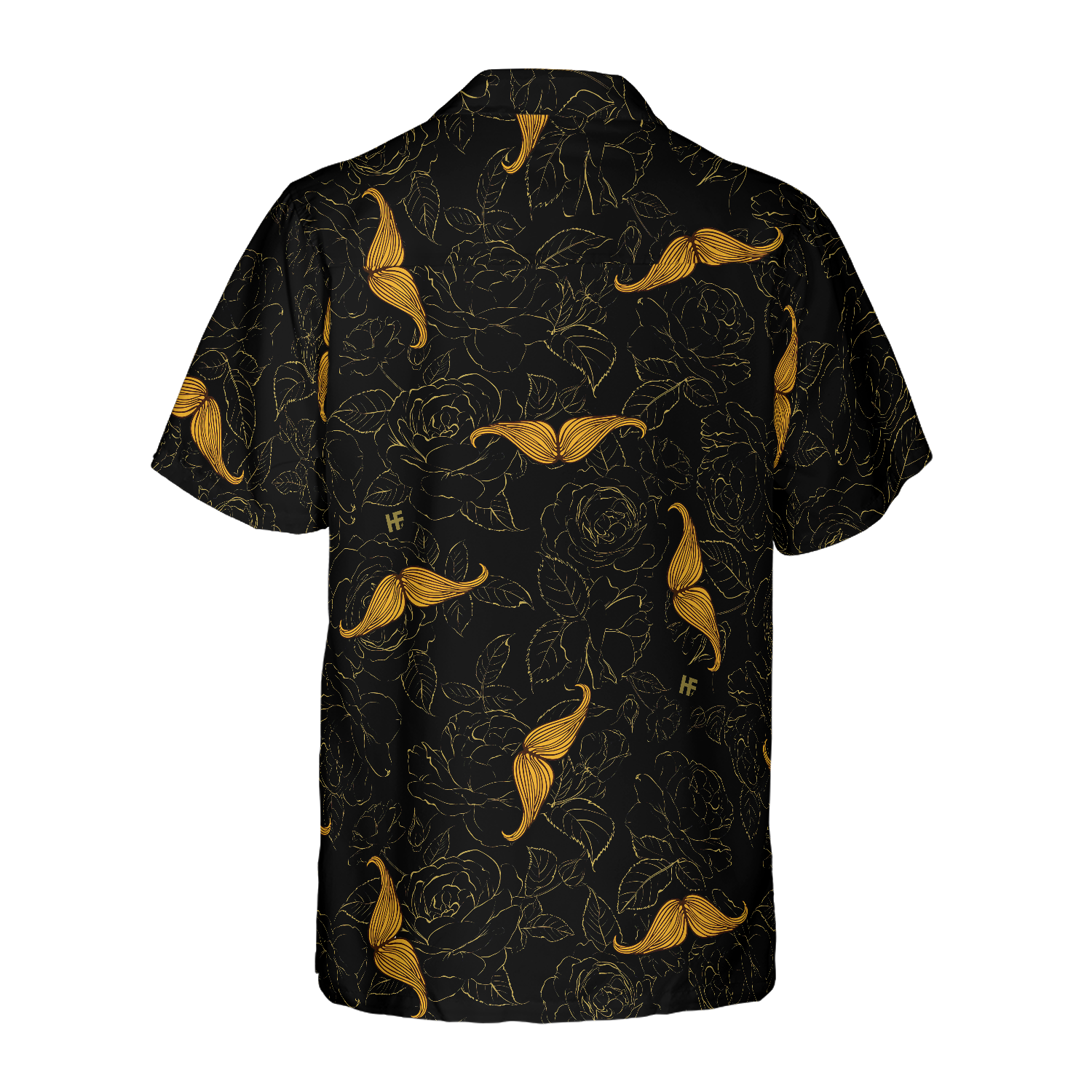 Rose Mustache Hawaiian Shirt - Hyperfavor