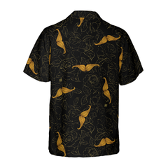 Rose Mustache Hawaiian Shirt - Hyperfavor