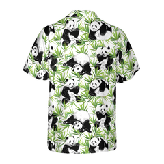 Panda Bamboo Hawaiian Shirt - Hyperfavor