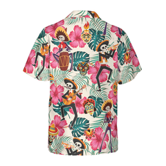 Skeleton In Mexican Costumes Hawaiian Shirt - Hyperfavor