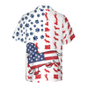 Dachshund American Flag Hawaiian Shirt - Hyperfavor