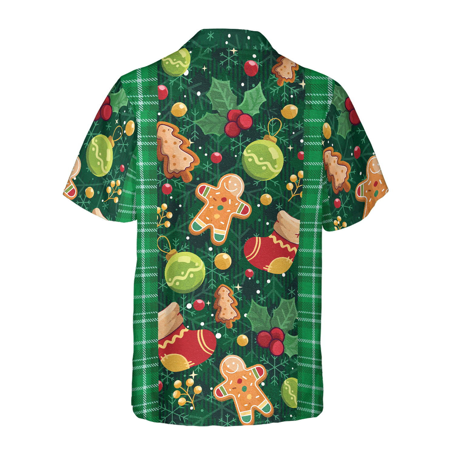 Hyperfavor Christmas Green Plaid Pattern Hawaiian shirt, Christmas Shi Hyperfavor Christmas Green Plaid Pattern Hawaiian shirt, Christmas Shi