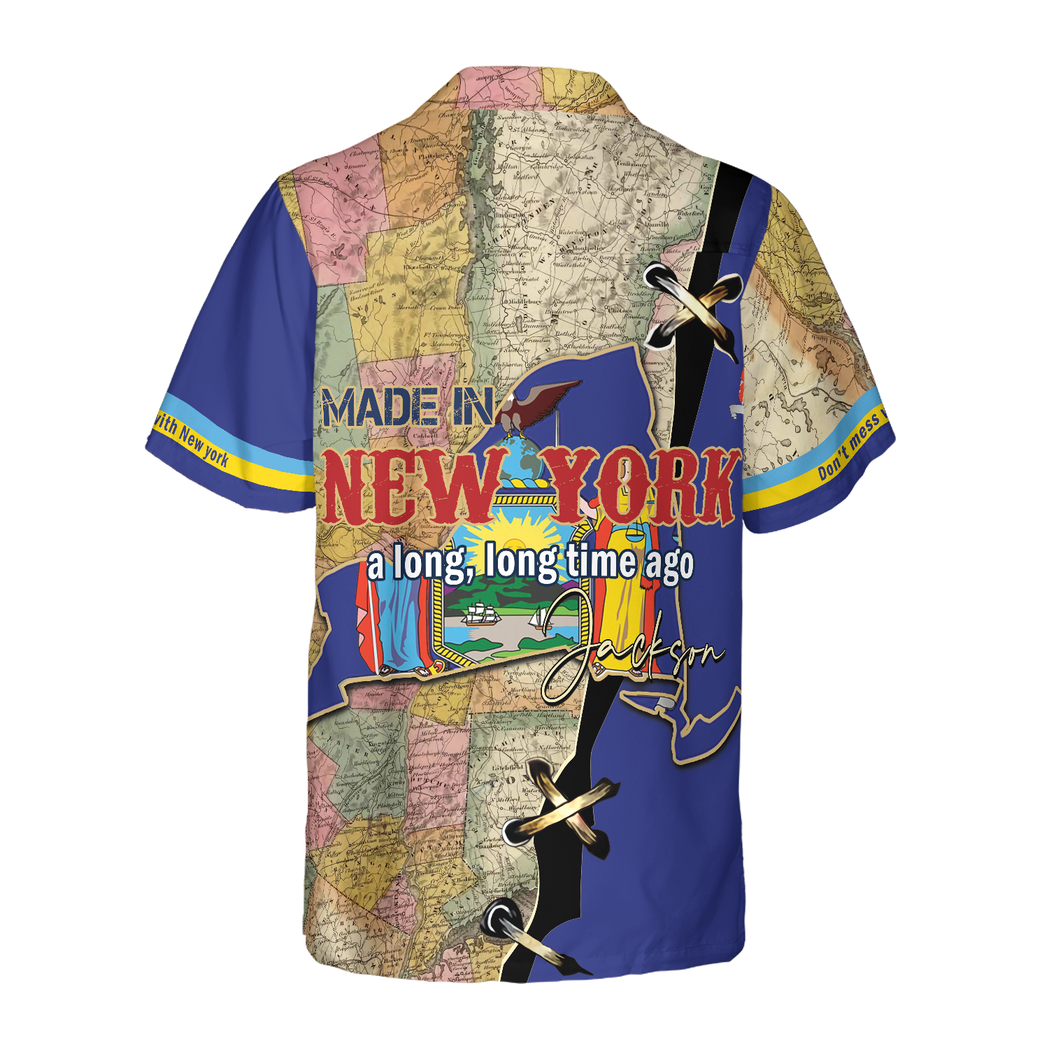 MADE IN NEWYORK A LONG, LONG TIME AGO Custom Hawaiian Shirt - Hyperfavor