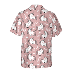 Baby Unicorn In The Magic Forest Hawaiian Shirt - Hyperfavor