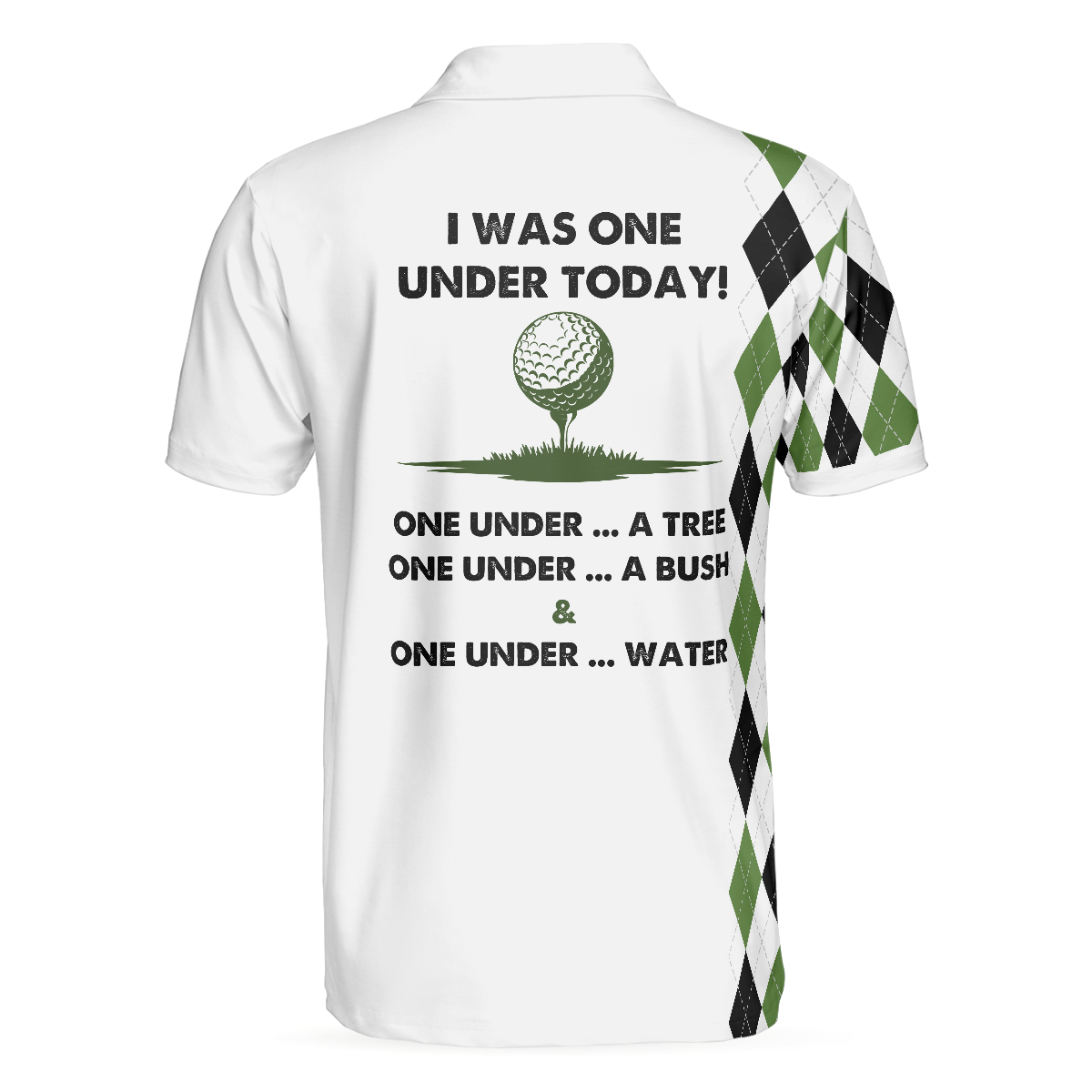 I Was One Under Today Polo Shirt - Hyperfavor