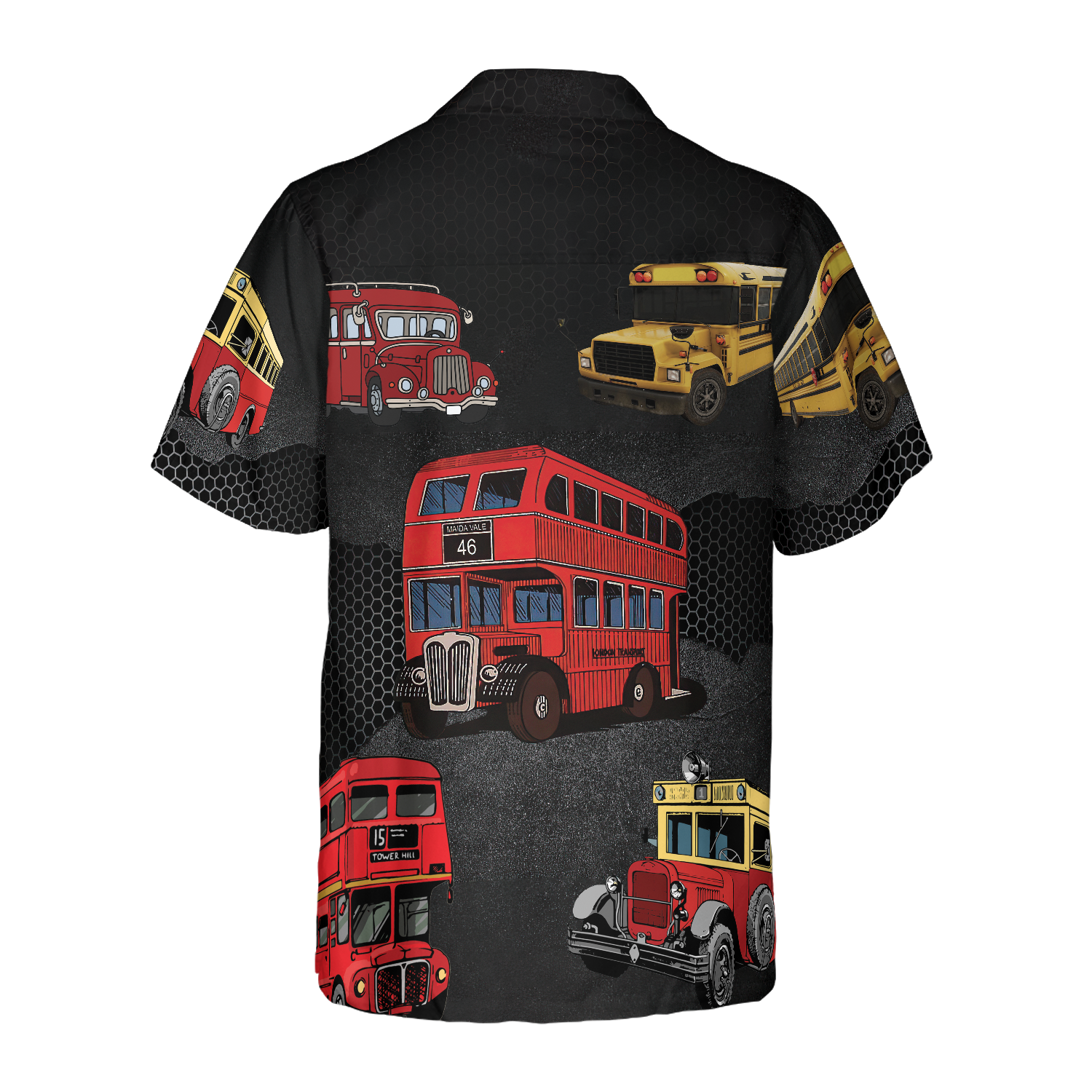 I'm Driving At Night Bus Driver Hawaiian Shirt - Hyperfavor