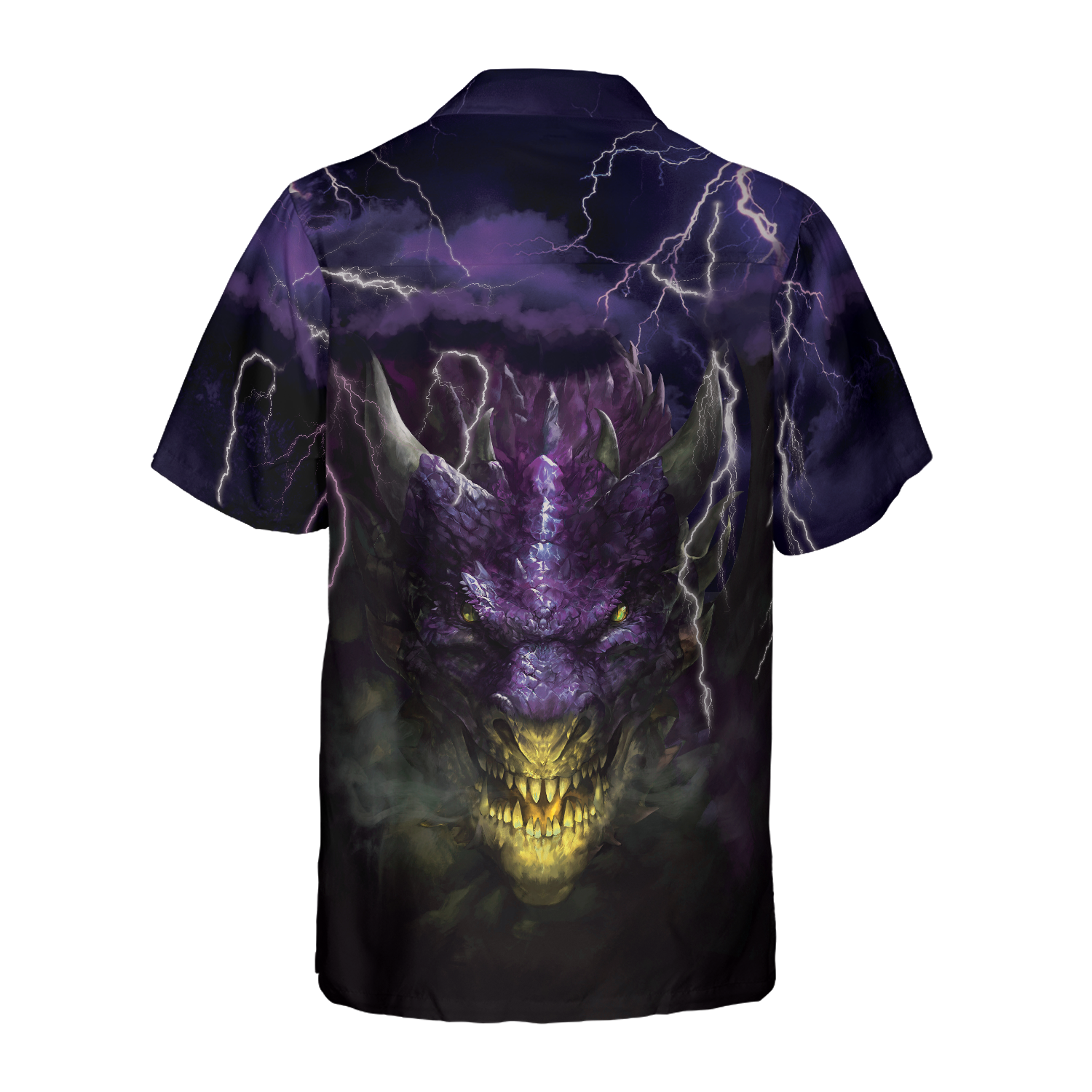 Dragon Head Lightning Hawaiian Shirt - Hyperfavor