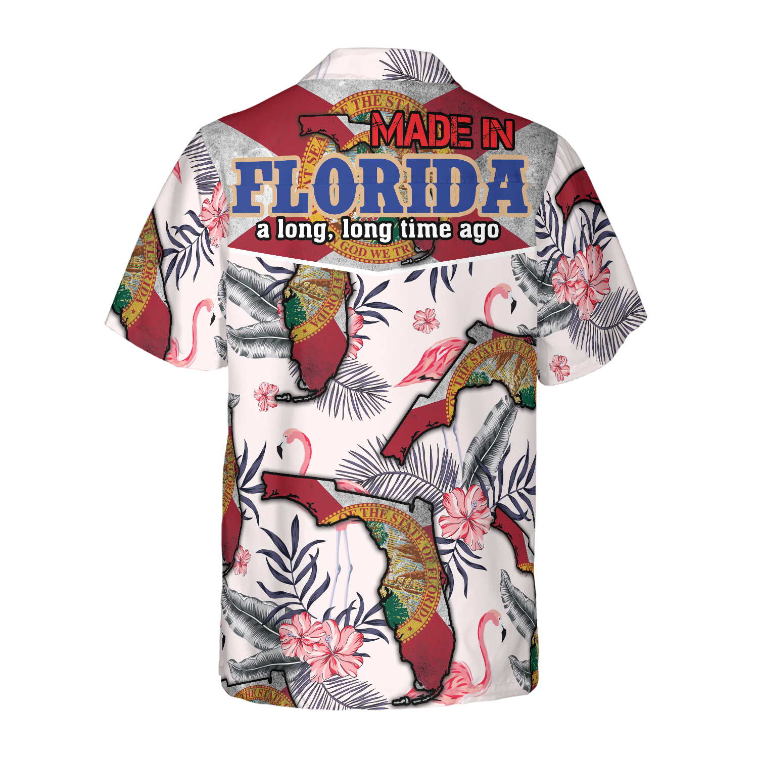 Florida Made In Long Time Hawaiian Shirt - Hyperfavor