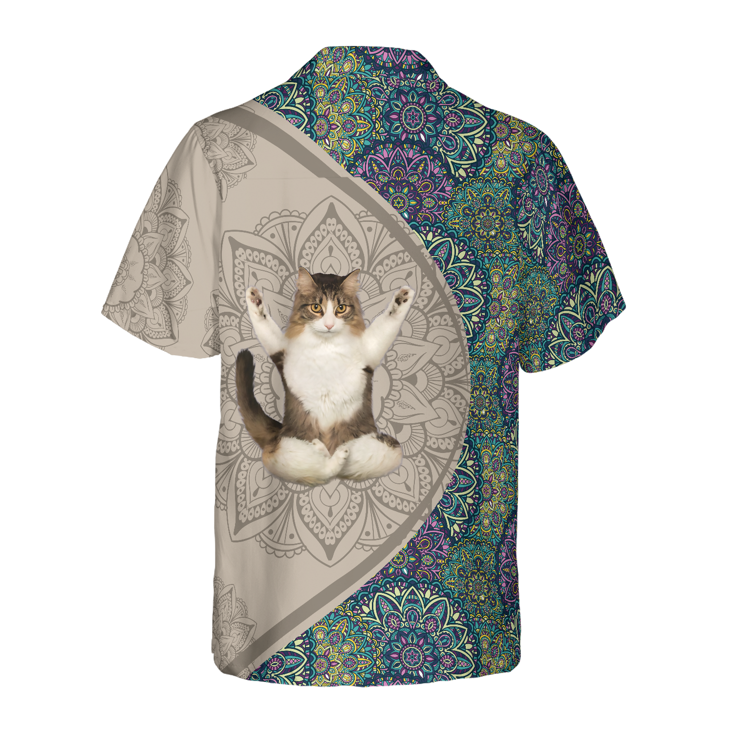 Cat Yoga Hawaiian Shirt - Hyperfavor