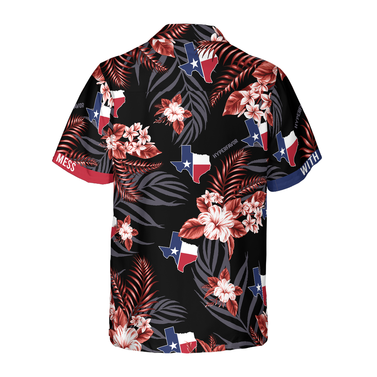 TEXAS Hawaiian Shirt Hawaiian Shirt - Hyperfavor