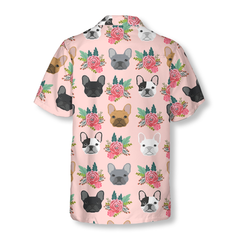 Happiness Is Bulldog Kisses Hawaiian Shirt - Hyperfavor