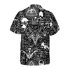 Seamless Occultism Satanic Goth Hawaiian Shirt - Hyperfavor