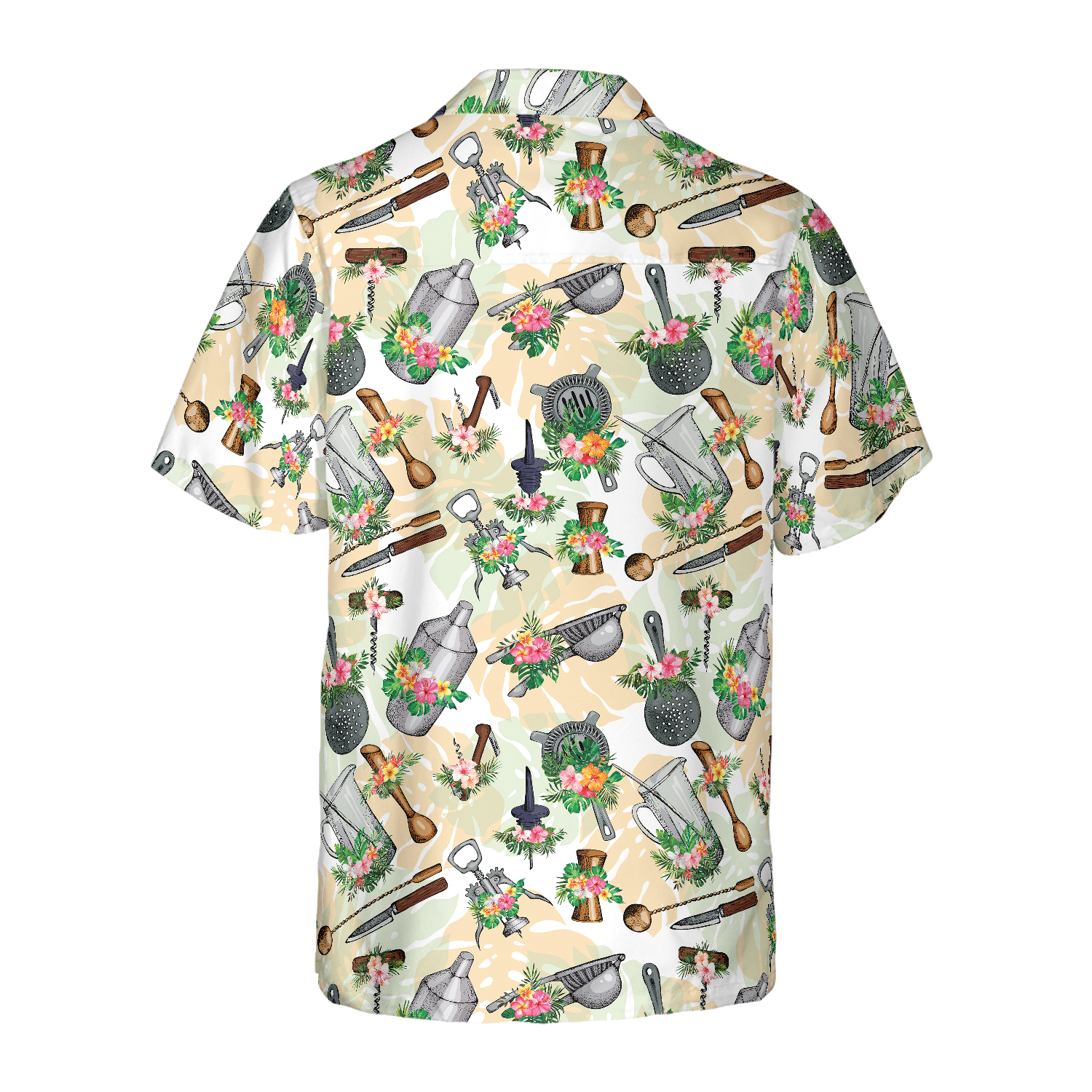 Tropical Bartender Equipments Hawaiian Shirt - Hyperfavor