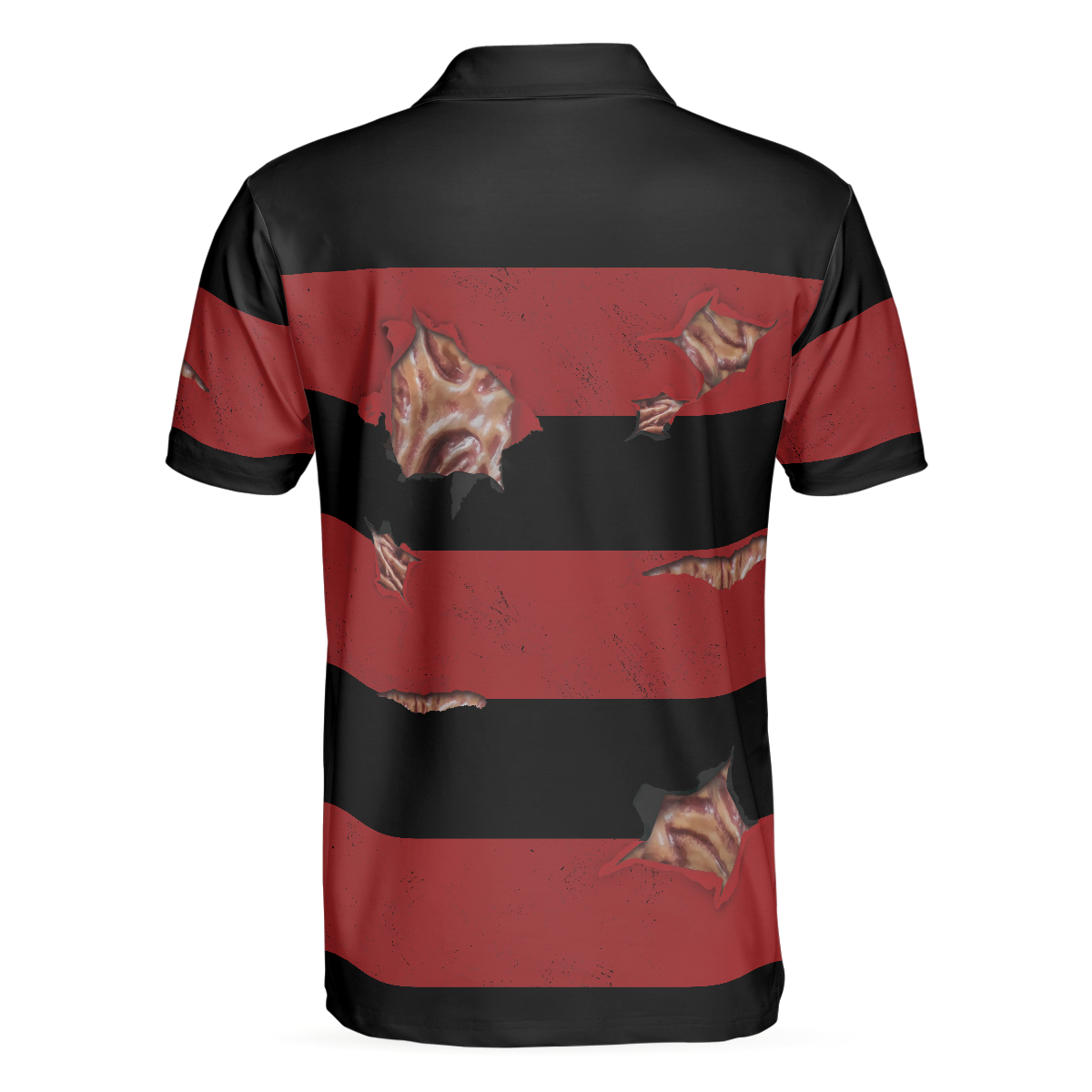 The Nightmare Is Coming To Town Halloween Polo Shirt, Scary Halloween Shirt For Men - Hyperfavor