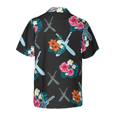 Chef Knives Tropical Hawaiian Shirt - Hyperfavor