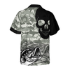 Eat Sleep Fishing Repeat Skull Camouflage Hawaiian Shirt - Hyperfavor