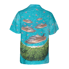 Big Cruise Ship Hawaiian Shirt - Hyperfavor