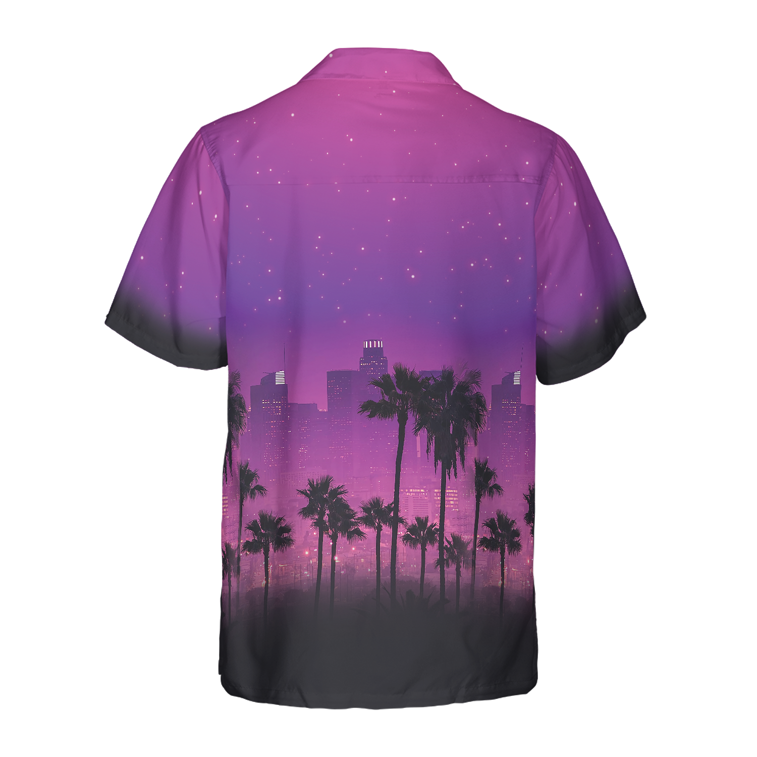 Los Angeles Cityscape Hawaiian Shirt, Stylish Los Angeles Shirts For Men And Women - Hyperfavor