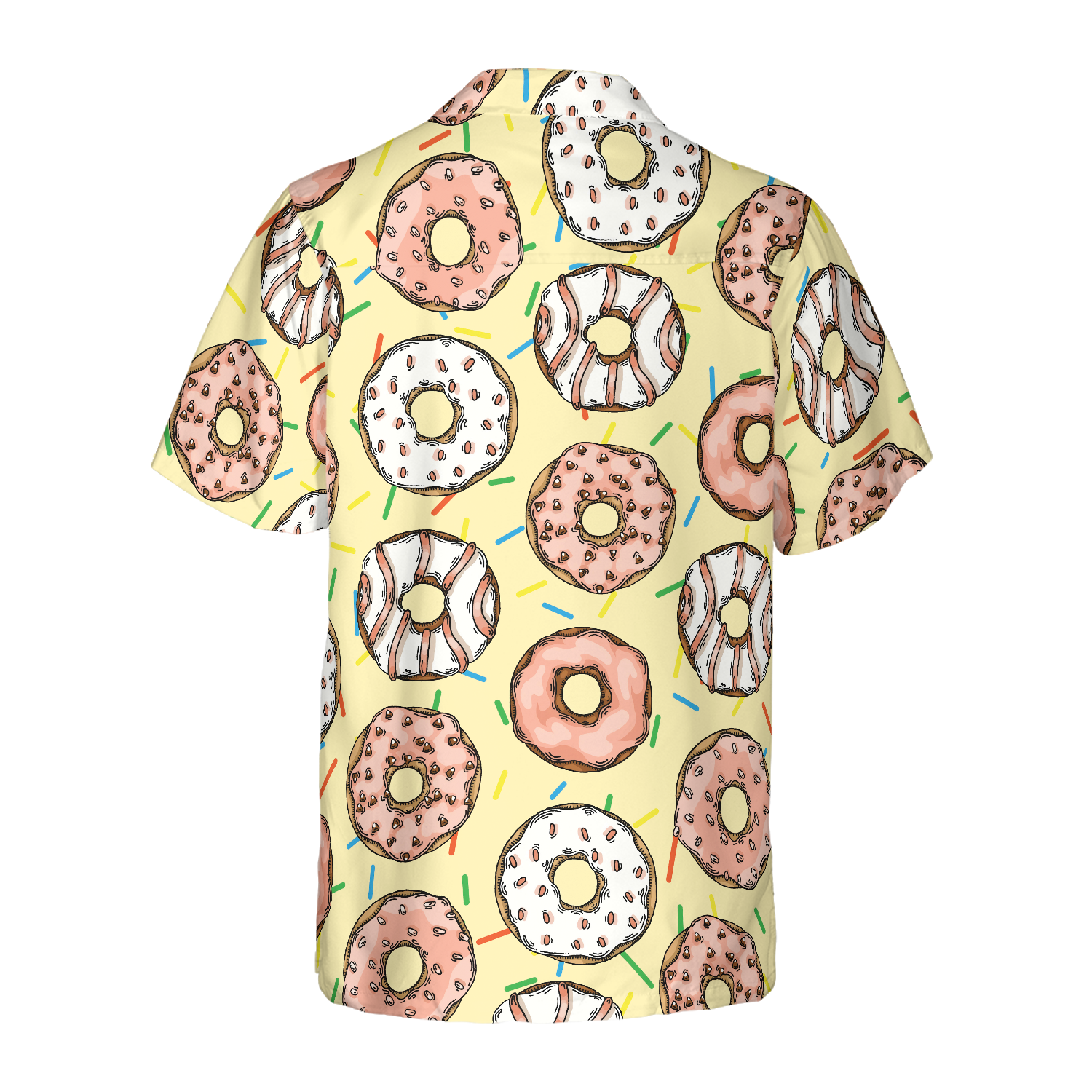 Donut Is My Life Shirt For Men Hawaiian Shirt - Hyperfavor