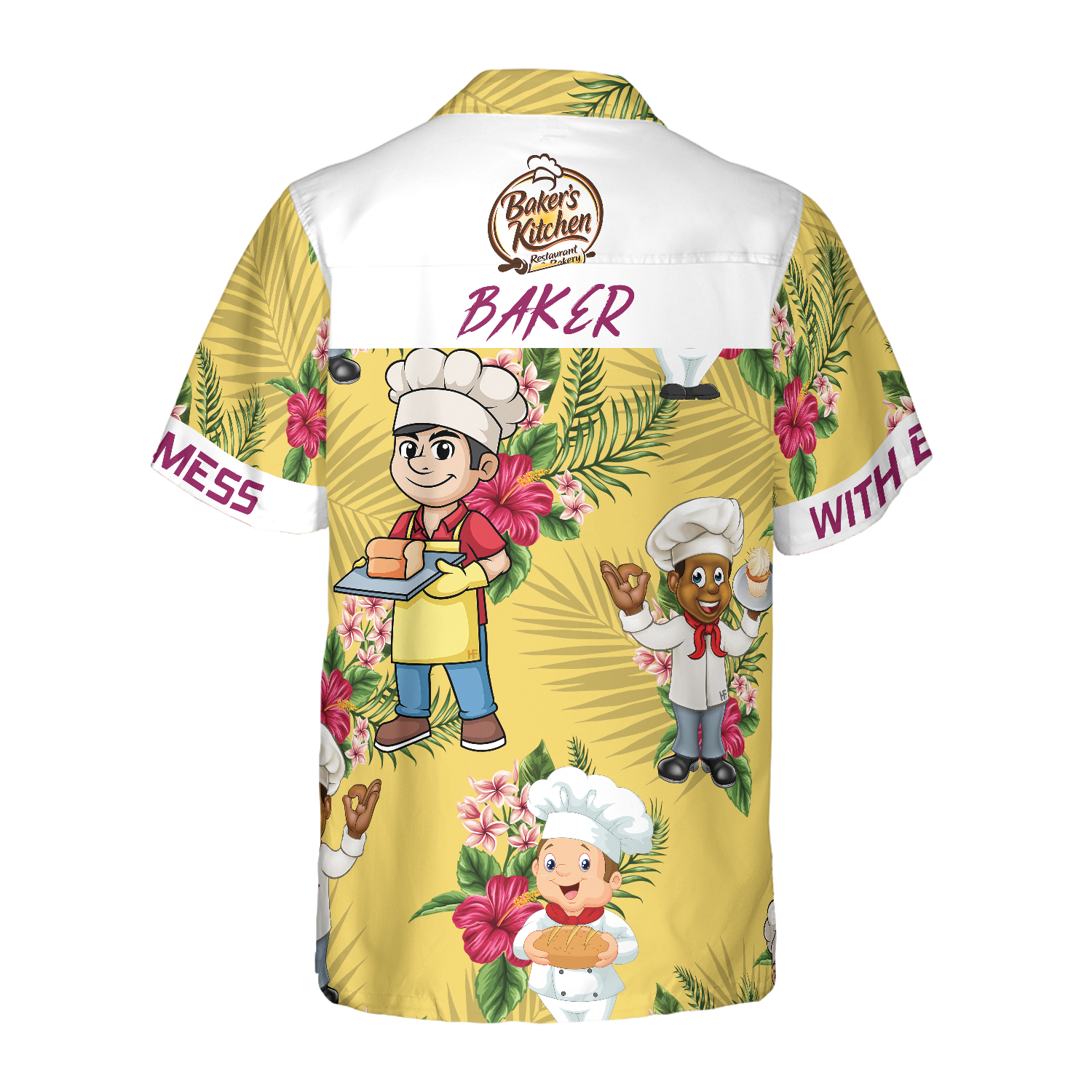 Don't Mess With Baker Hawaiian Shirt - Hyperfavor