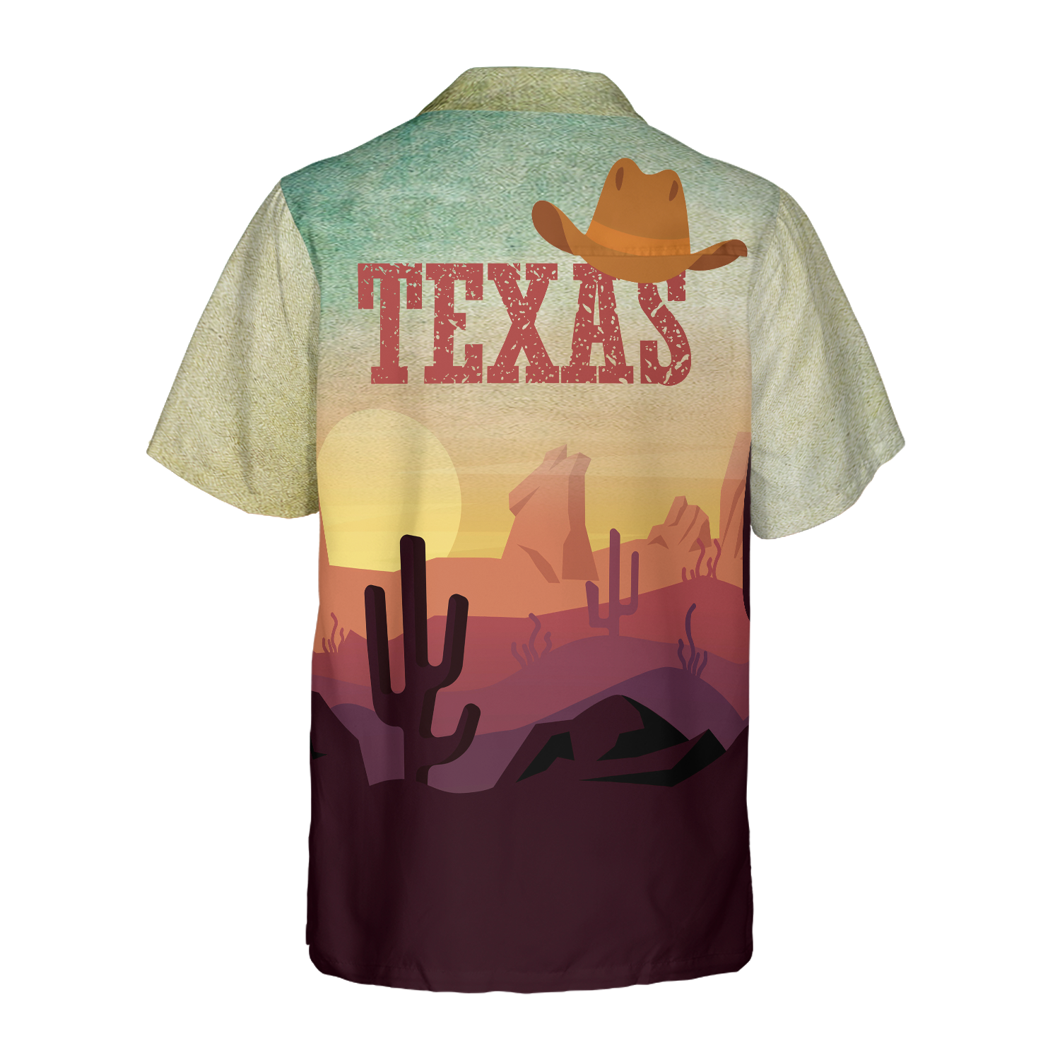 Vintage Texas Hawaiian Shirt, Unique Texas Shirt For Texas Lovers - Hyperfavor