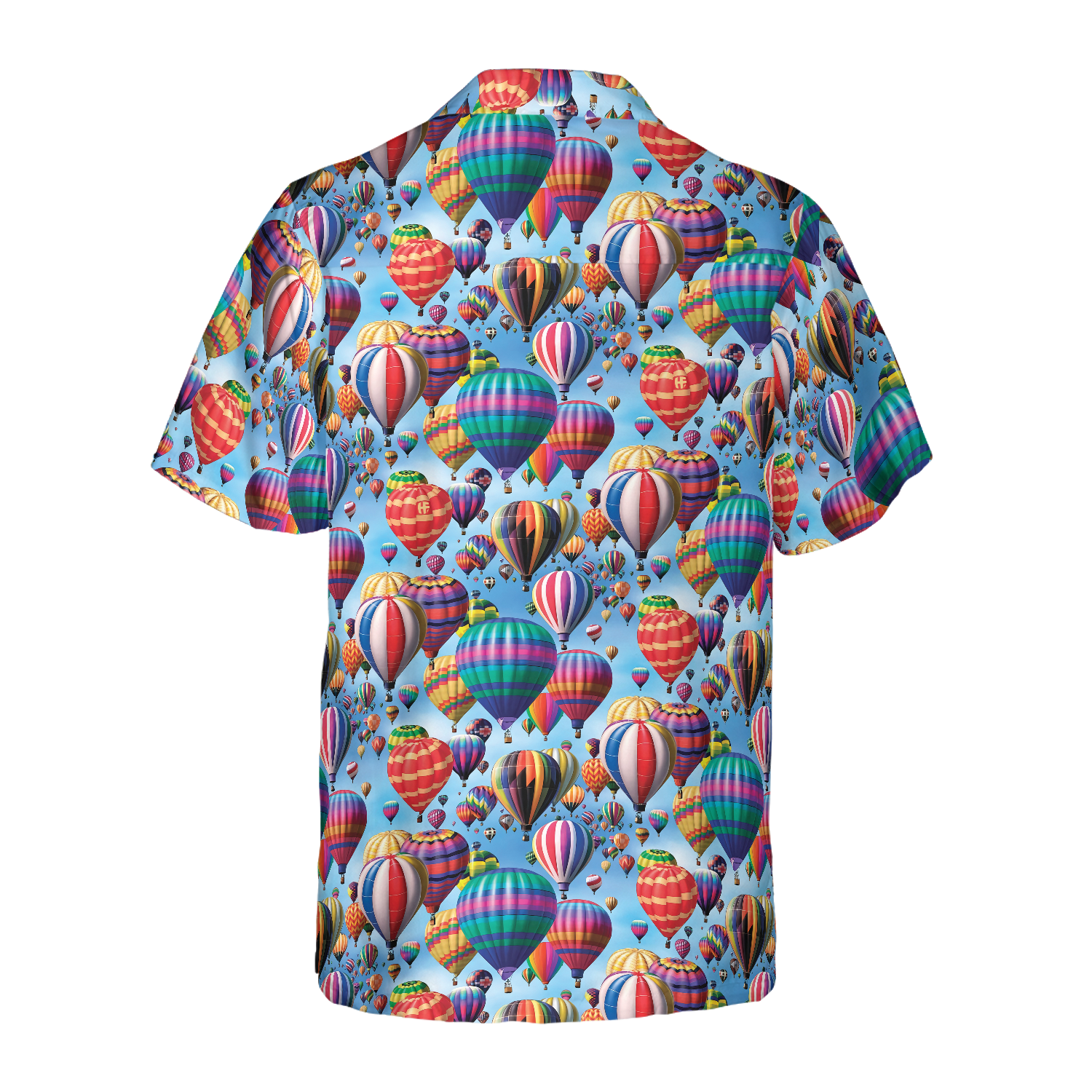 Hot Air Balloon Hawaiian Shirt - Hyperfavor