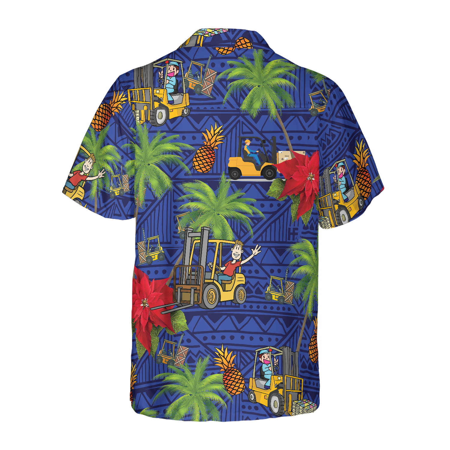 Forklift Life Hawaiian Shirt - Hyperfavor