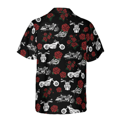 Live Love Motorbike Hawaiian Shirt - Hyperfavor