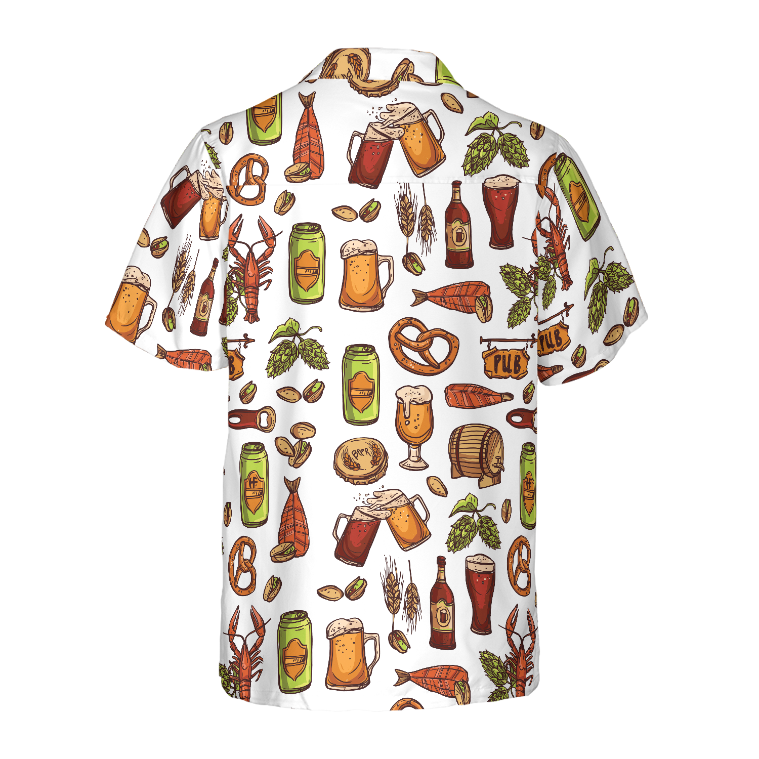 Let's Drink Premium Beer Hawaiian Shirt - Hyperfavor