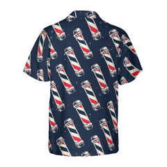 Barber Pole Hawaiian Shirt - Hyperfavor