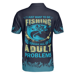 Fishologist Go Fishing Polo Shirt, I Just Want To Go Fishing Shirt, Best Fishing Shirt For Men - Hyperfavor