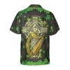 The Celtic Cross Harp Irish Proud Hawaiian Shirt - Hyperfavor