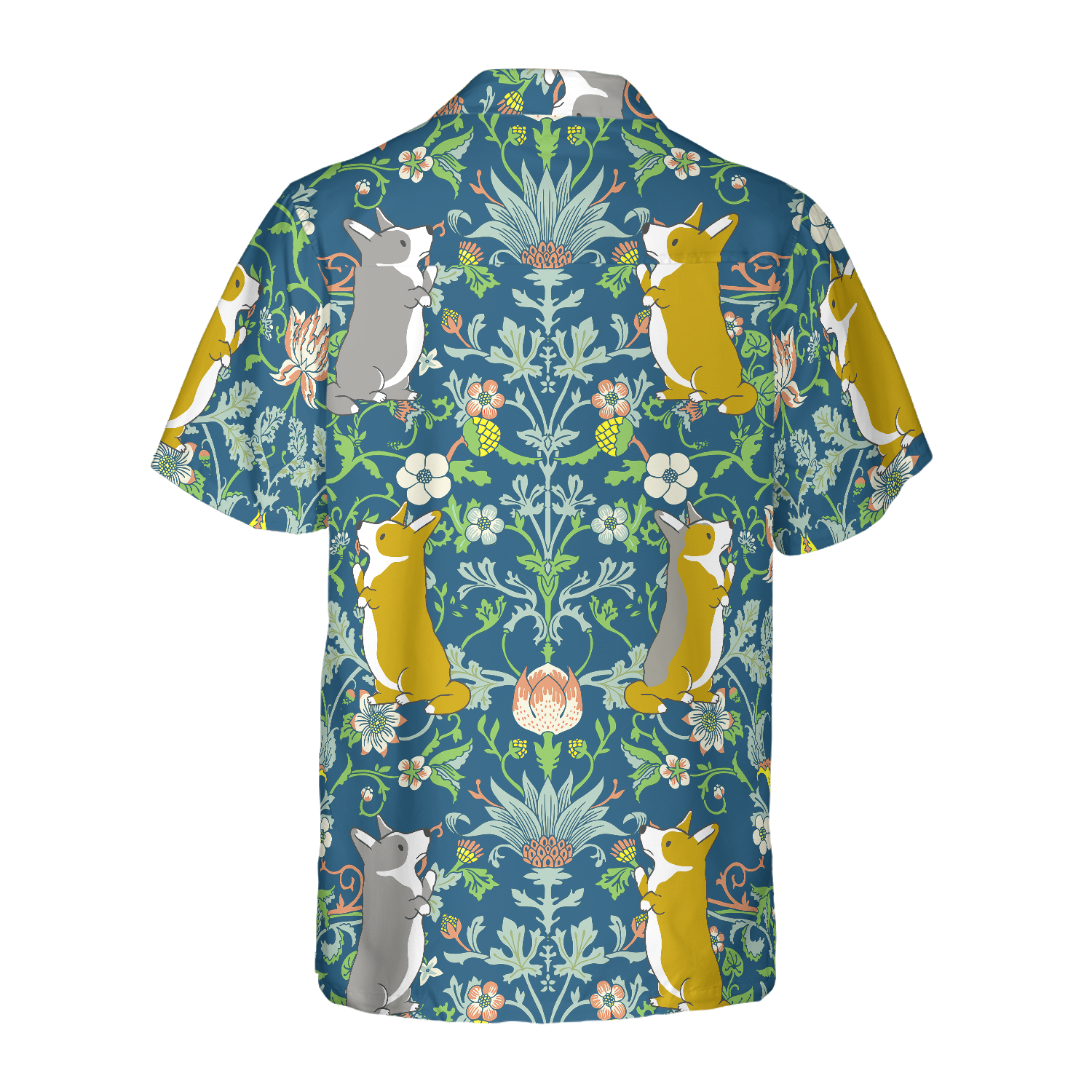 Corgi In The Magical Forest Corgi Hawaiian Shirt, Best Dog Shirt For Men And Women - Hyperfavor