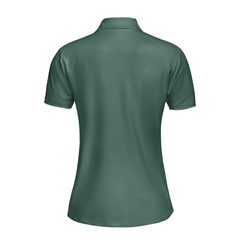 Queen Of The Green Golf Polo Shirt Short Sleeve Women Polo Shirt - Hyperfavor