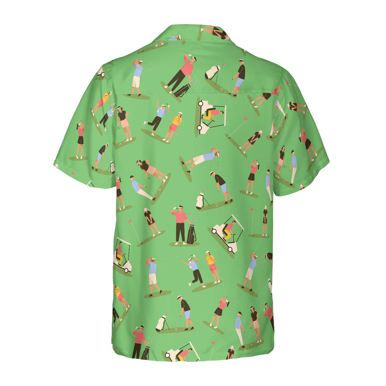 Collection Of Golf Players Hawaiian Shirt - Hyperfavor