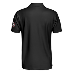 Work hard Golf harder Albatross American Flag Polo Shirt, Golf Shirt For Men, Gift For Golfers - Hyperfavor