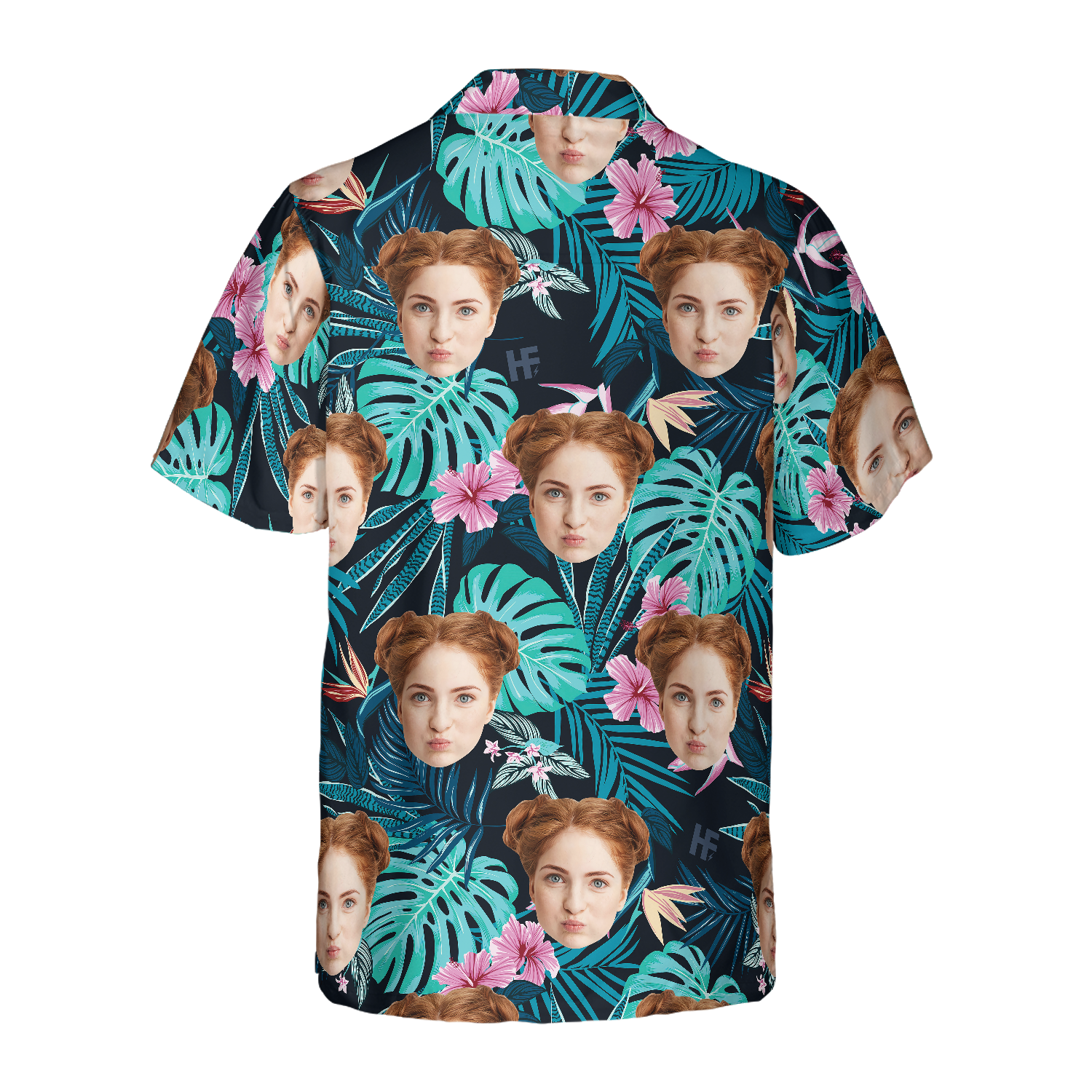 Funny Custom Face 06 Custom Hawaiian Shirt - Hyperfavor