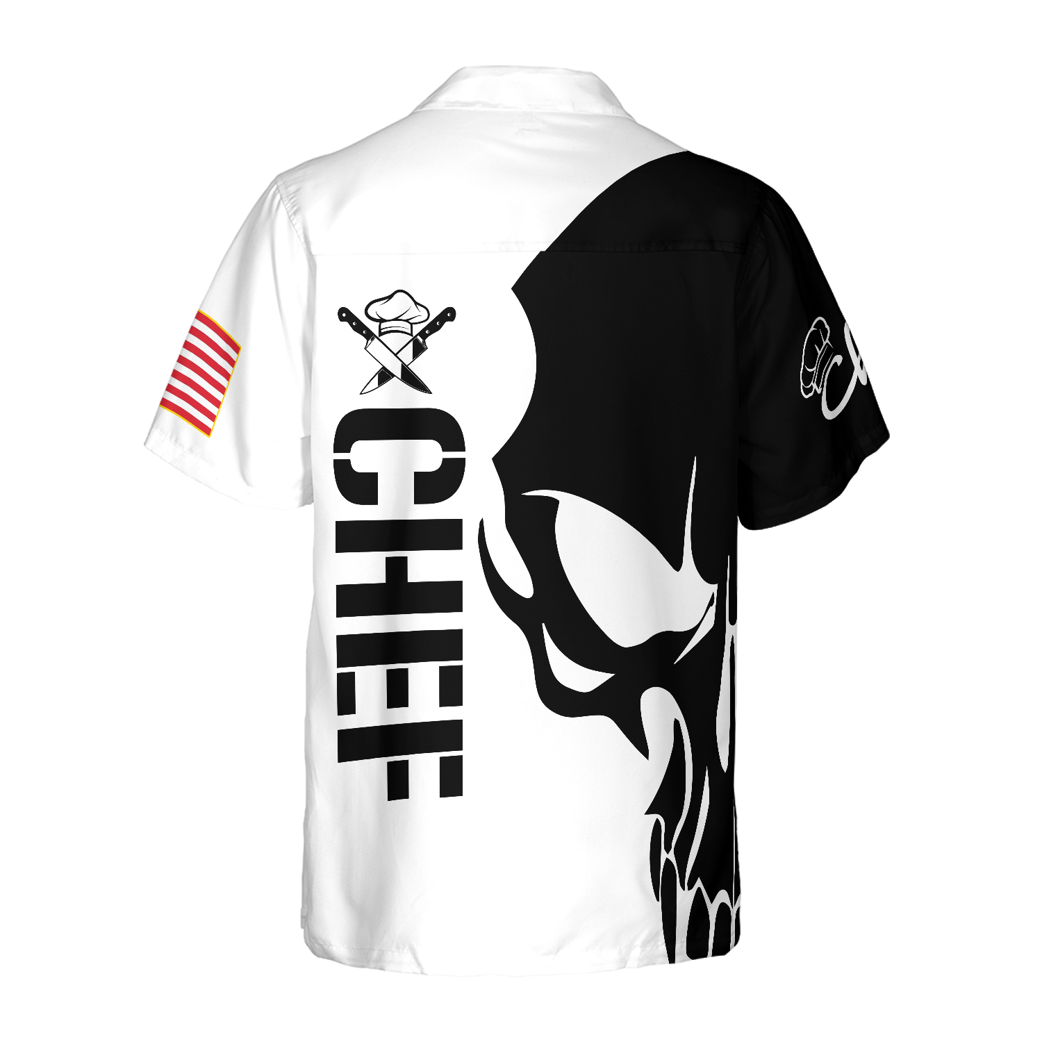 Skull Chef Hawaiian Shirt - Hyperfavor