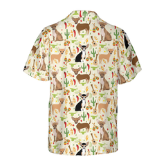 Fiesta Chihuahua And Margaritas Celebration Hawaiian Shirt - Hyperfavor