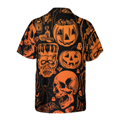 Everyday Is Halloween For Real V2 Halloween Hawaiian Shirt, Halloween Shirt For Men And Women - Hyperfavor