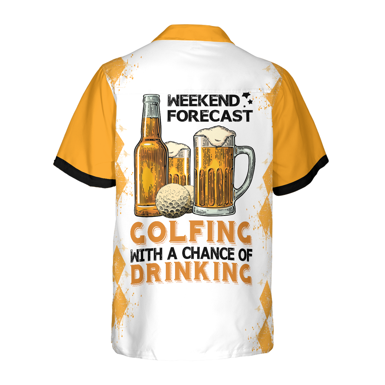 Weekend Forecast Beer And Golf Hawaiian Shirt - Hyperfavor