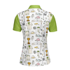 Golf Life In Green Short Sleeve Women Polo Shirt - Hyperfavor