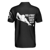 Skull Billiards Polo Shirt, Black And White Billiards Shirt For Billiards Lovers, Basic Shirt Design For Men - Hyperfavor