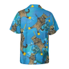 Cat Diver Hawaiian Shirt - Hyperfavor